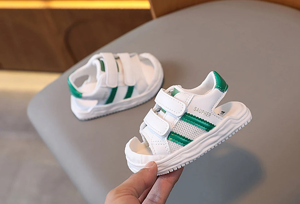 Summer Sandals For Girls Ergonomics Children Sandals For Baby Boys Soft-soled Beach Sandals For Kids Trend Fashion Sport Sandals