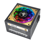JULONGFENGBAO ATX 850W Full Modular RGB 80Plus Gold 20+4Pin 12V PSU Professional E-Sports Video Game Computer PC Power Supply