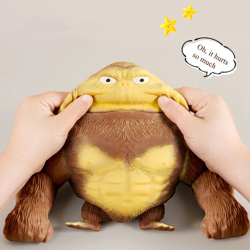 Squeeze Gorilla Toy Funny Stress Relief Toys Adults Sensory Stress Toys Rubber Stretch And Squeeze Gorilla Kids Christmas Gift