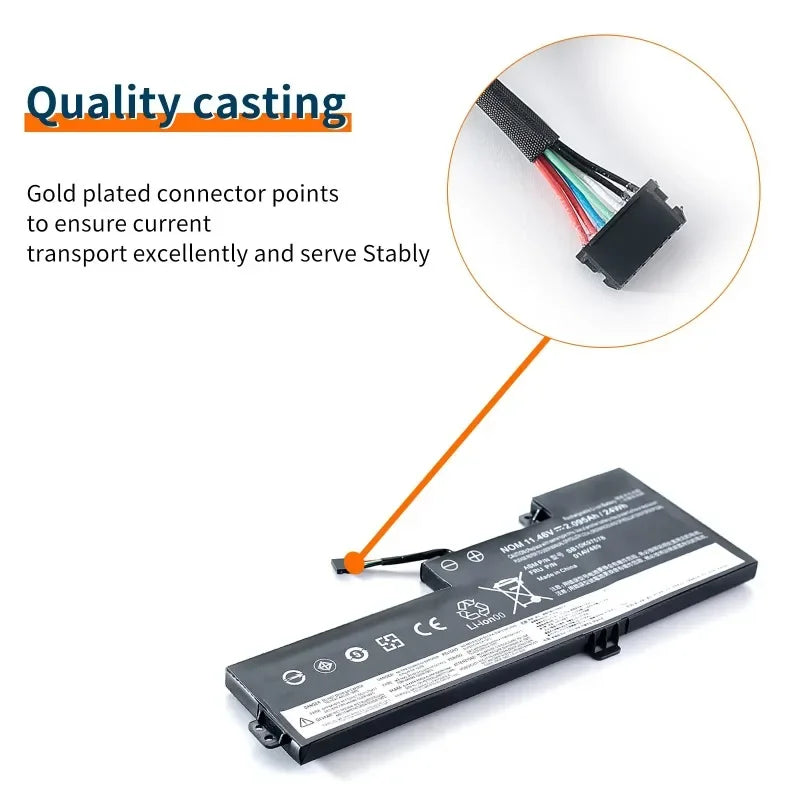 New 01AV420 01AV419 01AV421 01AV489 SB10K97577 Laptop Battery For Lenovo ThinkPad T470 T480 A475 A285 Series