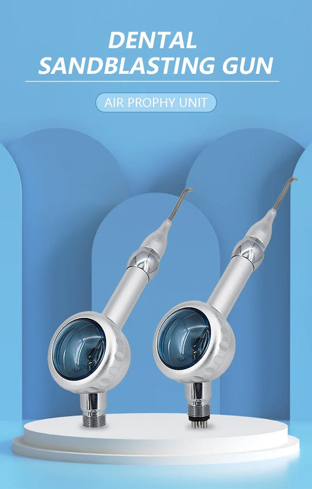 Dental Sandblasting Air Prophy Unit System Water Spray Polisher 2/4 Holes Polishing Tool Equipment Dentistry Odontologia Machine