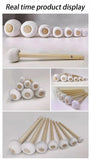 Professional Gong Hammer Handmade Gongs Hammer Percussion Musical Instrument Accessories Copper Gong Specific Wooden Mallet