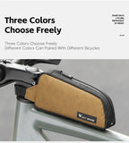 WEST BIKING Bike Bag Ultralight Top Front Tube Frame Triangle Bag Portable Water Repellent MTB Road Bicycle Bag Pannier