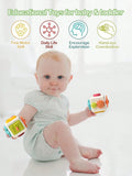 6 in 1 Montessori Educational Toys Sensory Busy Board Baby Practice Skills Cube Fidget Educational Toys for Girl Boy gift