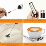 Electric Milk Frother Handheld Mini Foamer Coffee Maker Egg Beater for Chocolate Cappuccino Stirrer Portable Blender Whisk Tools