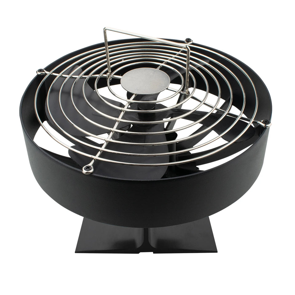 4 Blades Stove Fan Heat Powered Fireplace Fan Log Wood Burner Eco-fan Quiet Fireplace Fan Warm Heat Distribution Winter Home무동력팬
