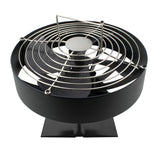 4 Blades Stove Fan Heat Powered Fireplace Fan Log Wood Burner Eco-fan Quiet Fireplace Fan Warm Heat Distribution Winter Home무동력팬
