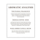 Black Coffee Musk Vanilla Perfume Spray,Amber Rose Floral Gourmand Fragrance Women Scent,Warm Fresh Eau De Parfum,Long Lasting