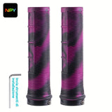 NPY Bicycle Handles Mtb Rubber Lock-on Grip Shockproof Non-slip Mountain/Road Bike Handle Cover Folding Balance Bike Accessories