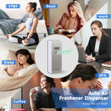AIKE Fragrance Diffuser Automatic Air Freshener Dispenser with Screen,Wall-Mounted/Standing Diffuser for Household/Commercial