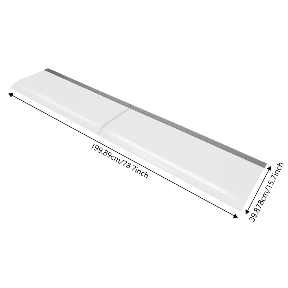 Clear Rain Shelter Cover,PET Rust-Resistant Window Wall Mounted Awning Front Door Canopy,for Entrances,Bike,Gazebos,Balcony