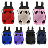 Pet Backpack Portable Portable Cat Double Shoulder bag Outdoor Travel Dog Carrier Bag Pet Dog Front Bag Mesh Backpack