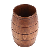 Wood Cup Household Natural Classical Wood Water Cup Beer Coffee Milk Tea Cup Kitchen Utensils 8cm Diamete