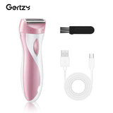 Professional body hair trimmer - USB rechargeable, used for smooth full body beauty