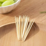 4000 Pcs Multi-purpose Disposable Double-Headed Bamboo Thin Toothpicks for Restaurants Hotels Household Commercial Toothpicks