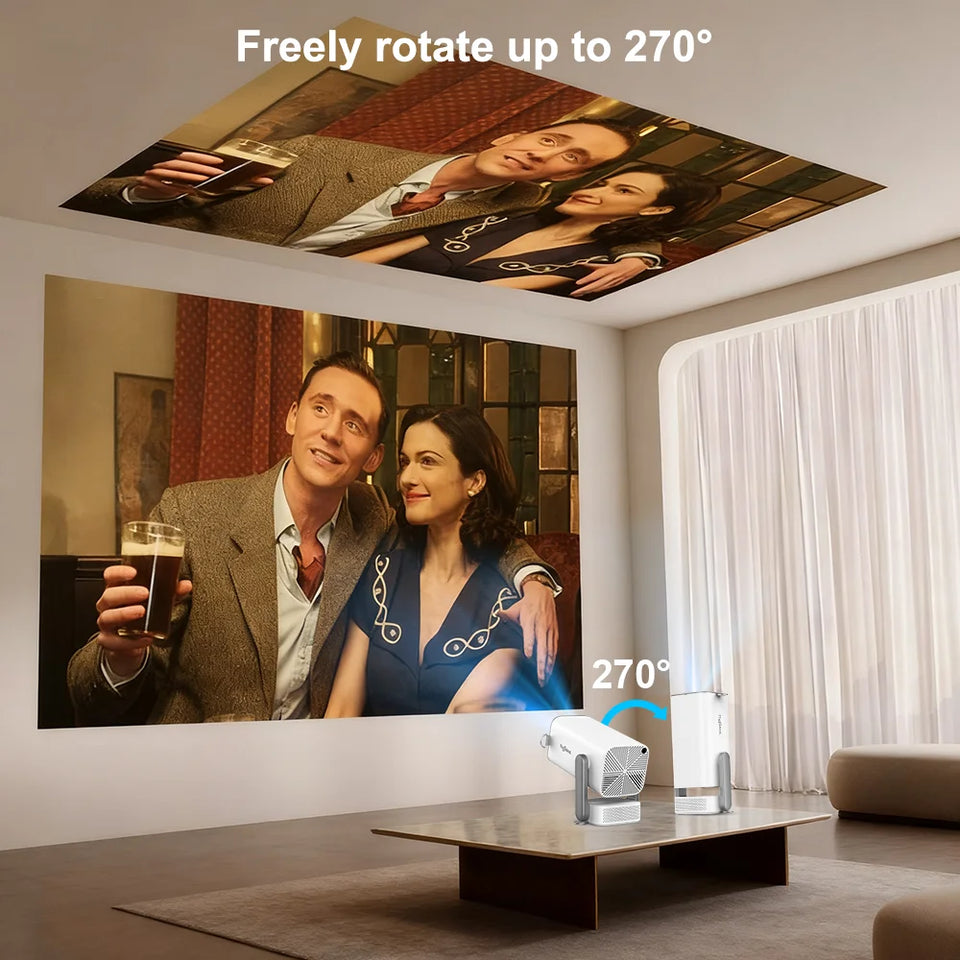 ThundeaL HD Mini Projector TD80 Pro Full HD 1080P 4K Video WIFI Android Portable Projector TD80Pro Home Theater Cinema PK TD80W