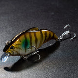 Fishing Lure Vatalion 7cm 10.5g Sinking Floating Crankbait Artificial HardBait Jointed VIB Vibration Wobblers Trout Bass Fishing