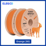 ELEGOO RAPID PLA+ Filament 1.75mm, 3D Printer Filament, Support 30-600mm/s Printing Speed, Compatible with Most FDM 3D Printers