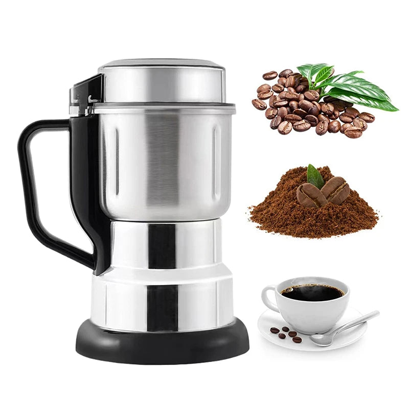 300W Electric Multifunctional Coffee Grinder Kitchen Cereal Nuts Beans Spices Grains Grinder Machine For Home Coffee Grinder