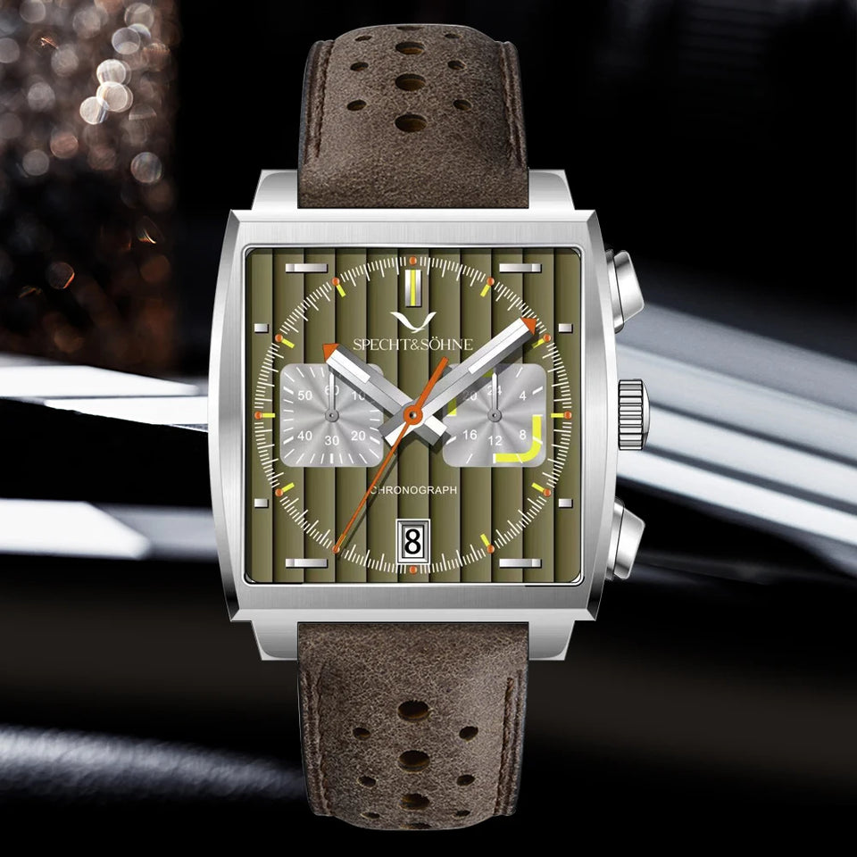 Specht & Söhne 2026 New Arrivals Hot Selling Fashion Men's Watches Stainless Steel Japan VK63 Chronograph Quartz Wristwatch