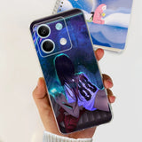For Xiaomi Redmi Note 13 4G Case Cute Cat Butterfly Cover Soft Silicone Phone Case For Redmi Note 13 Pro Plus Note13 Full Bumper