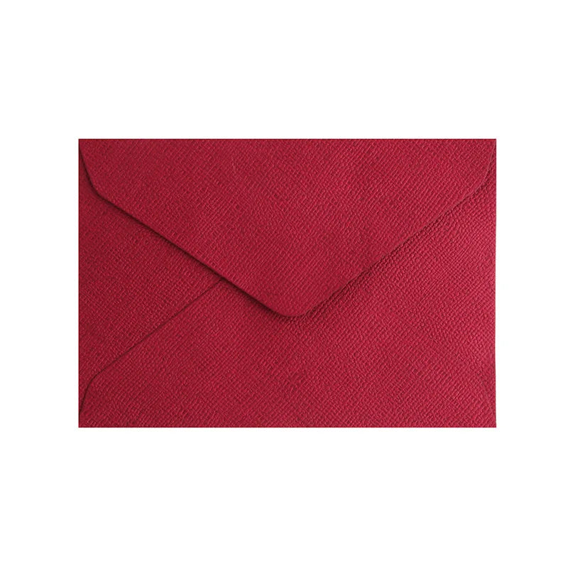 20pcs/pack C6 Paper Envelopes Retro Hemp Texture Western Envelopes for Wedding Party Invitation Greeting Cards Gift Envelopes