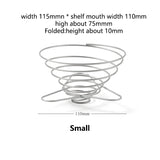 1PC Espresso Coffee Filter Net Foldable Coffee Dripper Filter Cup Holder Drip Coffee Maker Refillable Spring Style Brewer