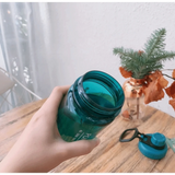 Fashion Drinking Water Bottle 600/800/1000ML Plastic Tea Coffee Cup Large Capacity Water Cup Outdoors
