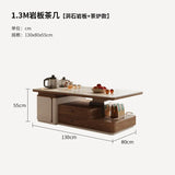 Tea Making Integration Rectangle Coffee Table Storage Fashion Living Room Center Sofa Side Table Interior Decor Items Furniture