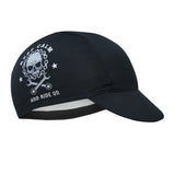 Black Cycling Cap Funny Road Bicycle Hat Cartoon Bike Headwear Men and Women Coffee & Beer Gorra Ciclismo