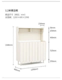 Collectibles Organizer Storage Cabinet Modern Cream Arcade Closet Organizer Living Room Cabinets Curio Display Vitrina Furniture