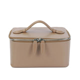 Free Personalized Patent PU leather Women's Mosmetic Bag Waterproof toiletry bag lady handbag Travel Portable Makeup Bag