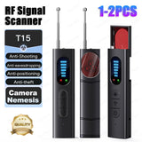 Wireless Camera Detectors 5 Levels Adjustable Sensitivity GPS Detector 25H Working Time for Travel Hotel Car for Office Bathroom
