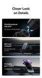 Baseus Car Phone Holder for iPhone Xiaomi Samsung Car Phone Stand Car Mount with Hook Clip Auto Locking Easy Install