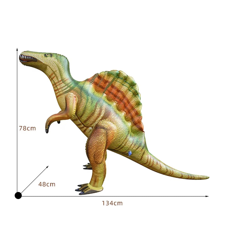 Huge Dinosaur Theme Inflatable Toys Tyrannosaurus Velociraptor Party Supplies For Jurassic Theme Photo Prop Children Baby Shower