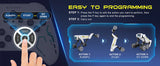 Intelligent AI RC Robot Dog Voice Dialogue APP Remote Control Programming Singing Dancing Machine Dog Kids Toys