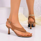 Women Sandals Fashion High Heels Sandals For Summer Women Shoes 2026 Ankle Strap Heel Zapatos Mujer Summer Footwear Women Pumps