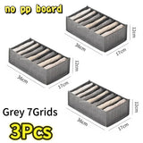 Closets Clothes Organizer Pants Jeans Storage Box Cabinet Drawer Organizer Underwear Socks T-Shirt Wardrobe Storage Organizers