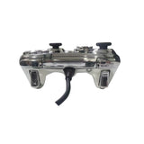Wired Game Controller with Sleek Electroplated Finish – USB Gaming Peripheral, Compatible with Xbox 360 & PC