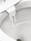 SAMODRA Button Bidet - Non-ElectricSelf  Cleaning Dual Nozzle (Frontal and Rear Wash) Fresh Water Bidet Toilet Seat Attachment