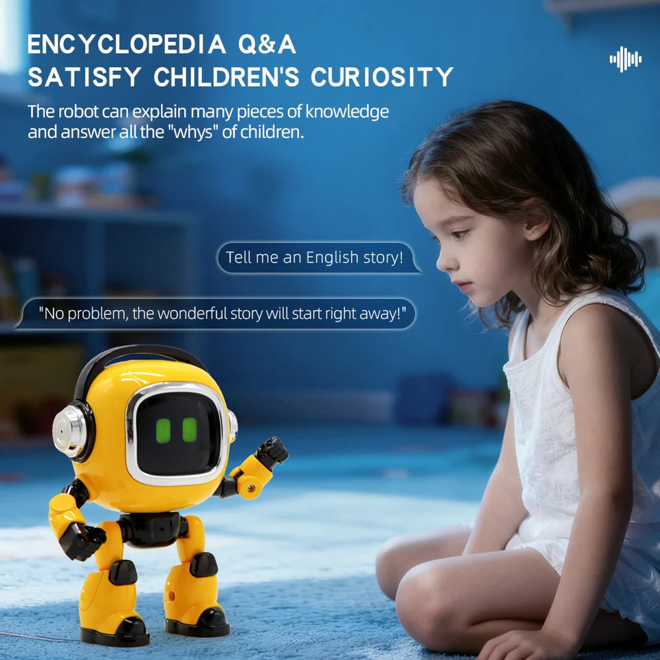 Intelligent AI Robot Large Model AI Intelligent Dialogue Children's Voice Storyteller Early Educational Desktop Toy