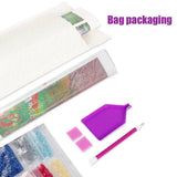 Evershine DIY Diamond Mosaic House Picture Rhinestones Embroidery Mountain Full Drill 5D Painting Landscape Wall Decor