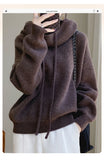 100% Australia Wool Women's Hooded Sweater Long Sleeve Pullovers New Arrivals Knitted Jumper Cashmere New In Sweatshirts Fashion