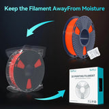 SUNLU PLA Glow in Dark PLA Filament Neatly Wound Luminous 1.75mm 1KG/Roll Fit Most FDM 3D Printer Fast Shipping EU Warehouse