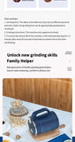 Electric Coffee Grinder Food Processors Spice Grain Mill Baby Food Coffee Bean Mixer Grinder 300W Blender for Home and Kitchen