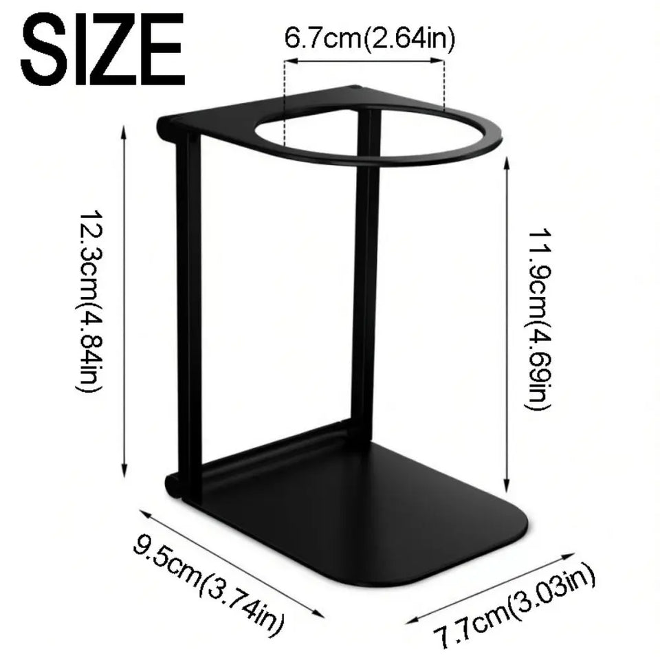 Stainless Steel Coffee Drip Holder Foldable Lightweight Espresso Machine Bracket Compact Size Space-saving Coffee Dripper Rack