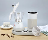 4 Cups Electric Coffee Machine Home Auto Milk Frothing All-In-One Machine Slow Extraction Italian Moka Pot Multifunction 400W