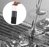 7cm 5-15M Cutable Shower Drain Hair Catcher Self-Adhesive Floor Drain Stickers Disposable Mesh Sink Strainer Filter For Bathroom
