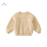 Dave Bella 2023 New Autumn Winter Girls Boys Baby Children Top Sweatshirt Casual Fashion Pullover Gentle Outdoor Party DB4237447