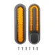 Wheel Cover Protect Shell For Xiaomi Electric Scooter Pro 2/1s/M365 Front Rear Safety Reflective Parts yellow reflector